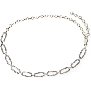 COLLEZIONE ALESSANDRO Kettengürtel Ella mit rechteckigen Teilen