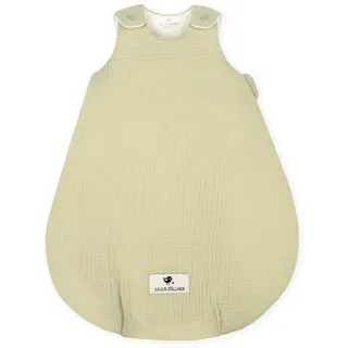 Julius Zöllner Baby Schlafsack Musselin Lime 2,5 TOG 56/62