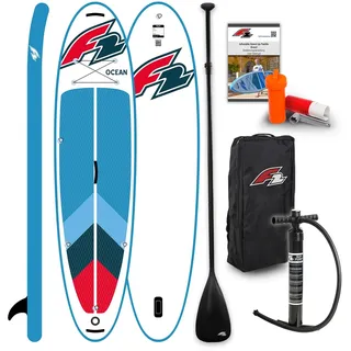 F2 Stand Up Paddle Board 350 x 76 x 15 cm rot