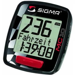 Sigma MC 10 Moto, Fahrradcomputer - Black - One Size