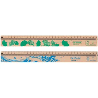 Herlitz Lineal GREENline 30cm 1 Stück sortiert