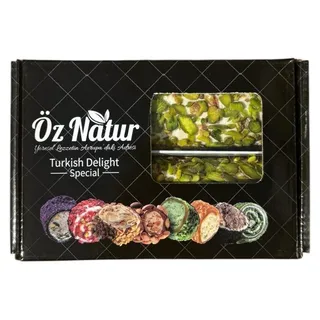 Öz Natur | Turkish Delight Pistazien und Hasselnusscreme 500g