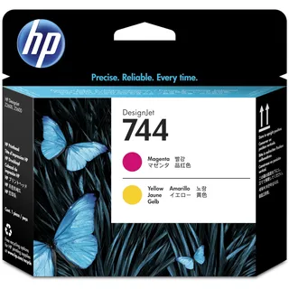 HP Druckkopf F9J87A 744 magenta + yellow