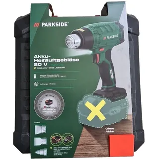 Parkside PARKSIDE® 20 V Akku Heißluftgebläse ohne Akku und Ladegerät + Koffer Neu Ovp