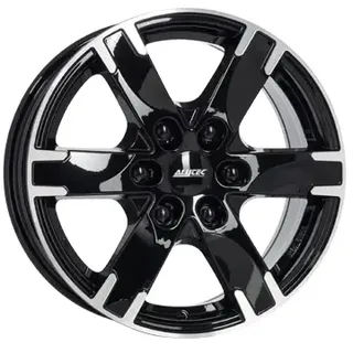 ALUTEC München Titan 7,5 x 17 6 x 114,3 ET39 diamant-schwarz frontpoliert