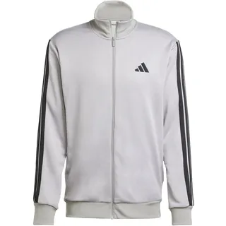 adidas Herren Sportanzug hellgrau/schwarz - medium grey heather/mgh solid grey, S