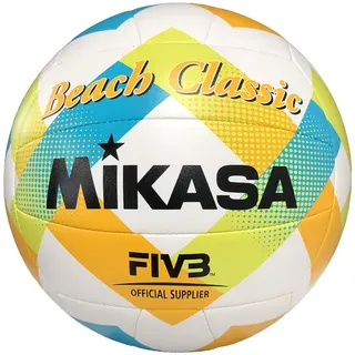 Mikasa Beach Classic BV543C-VXA-LG - - Weiß/Gelb/Blau - 5