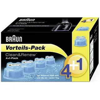 Braun Reinigungskartuschen Clean & Renew CCR Lemonfresh 5 St.