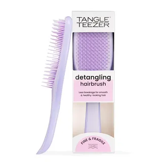 Tangle Teezer Ultimate Detangler Haarbürste für Coloriertes, Feines & Dünnes Haar – Sanfte Zweistufige Borsten Reduzieren Haarbruch & Ziehen – Sanft zu Empfindlichem Haar – Lila