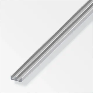 Alfer Doppel-U-Profil 6 x 6 x 1000 mm