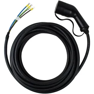 Loady Mode 3 Ladekabel Typ 2 bis Offenes Ende -  11 kW - 3x16A - 5M - Auslauf-OUT158 + OUT159 + OUT160 + OUT208 + OUT215 + OUT227 + OUT267