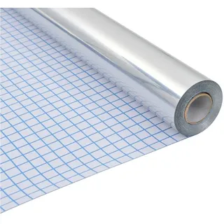 vidaXL Spiegelfolie Fensterfolie Sichtschutz Selbstklebend 0,9x5 m