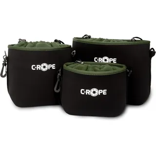 C-Rope Kamerabeutel V2 aus Neopren S / M / L (3er Pack)