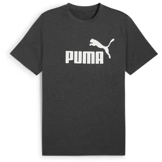 Puma Essentials No. 1 Logo Heather T-Shirt Herren 07 dark gray heather L