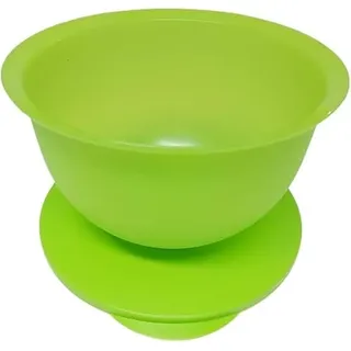 Tupperware Junge Welle Schüssel mit Deckel Servierschüssel Servieren 2,5 Liter 2500ml grün