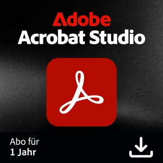 Adobe Acrobat Studio 1 Jahr - [Multiplattform]