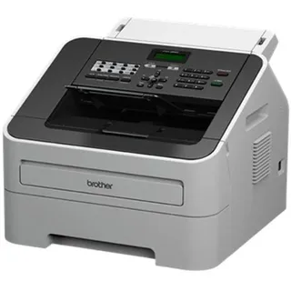 Brother FAX-2840, Laser, 368 x 360 x 311 mm, Fine, Foto, Standard, Super Fine, JBIG, MH, MMR, MR, ITU-T G3, 300 x 600 DPI - Schwarz/Grau