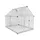 Alu silber Polycarbonat 0,7 mm/Dach HKP 4 mm 4,5 m2 inkl. Bundle