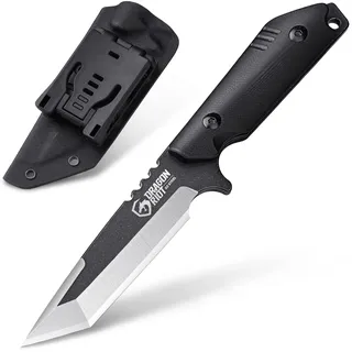 DRAGON RIOT Outdoor Messer DRAGON RIOT Survival Bushcraft Full Tang Klinge, G10