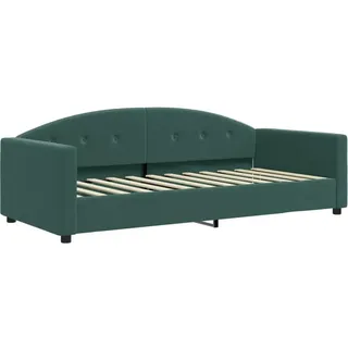 vidaXL Tagesbett 90 x 200 cm dunkelgrün