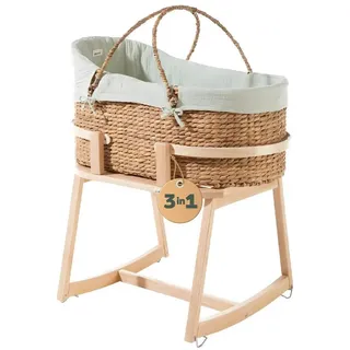 Geuther Stubenbett Moses Set: Korb und Untergestell