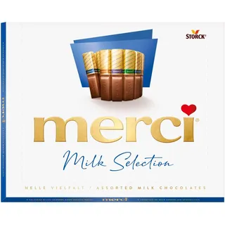 Merci Finest Selection Helle Vielfalt Pralinen 10 Packungen 250 g