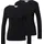 Geripptes Slim-Fit-Longsleeve XXL