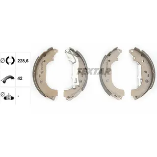 Textar Bremsbackensatz 91067600 für Fiat, Citroën