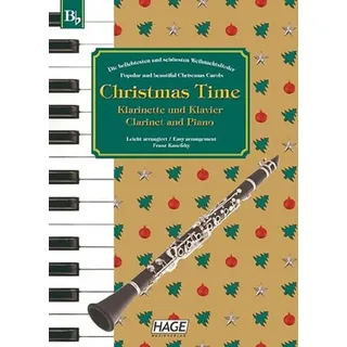 HAGE MUSIKVERLAG Christmas Time für Klarinette und Klavier