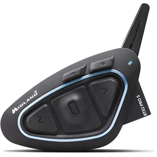 Midland BTX2 Pro S-LR Twin Motorrad-Gegensprechanlage Passend für (Helmtyp) alle Helmtypen