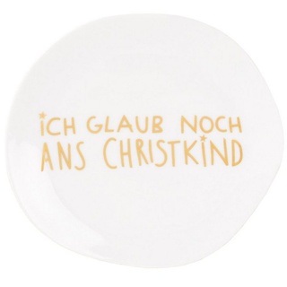 räder Weihnachtsteller Ich Glaub noch ans Christkind