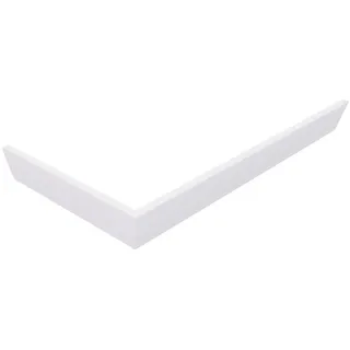 Polysan s.r.o. Eckschürze KARIA 120x100 Eckschürze, Höhe 11cm, rechts, Polysan-26712R weiß