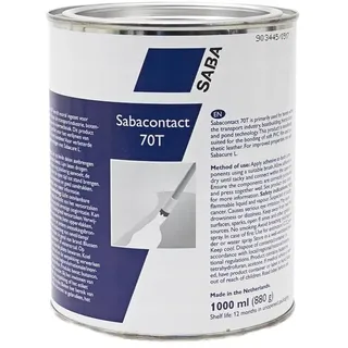Planenscout Saba Kontaktkleber Sabacontact 70T PVC Kleber für Planen, Teichfolien 1000ml