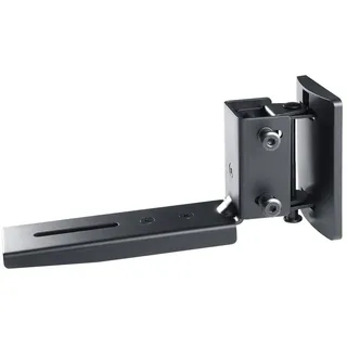 Teufel Lautsprecher Wandhalter Modell AC 7500 SM für Kompakt-Lautsprecher Metall Wandhalter - schwarz