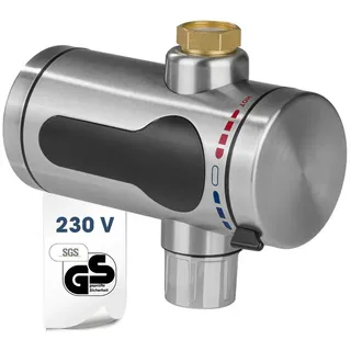 MAXXMEE elektrischer Edelstahl Durchlauferhitzer kompakt