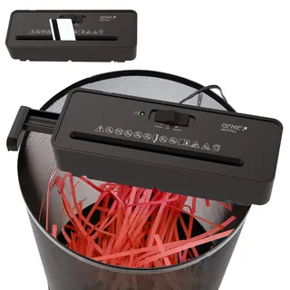 GENIE 260 S Plus – Aktenvernichter Streifenschnitt P2, schwarz,