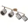 RUN 4-flg braun Metall Glas