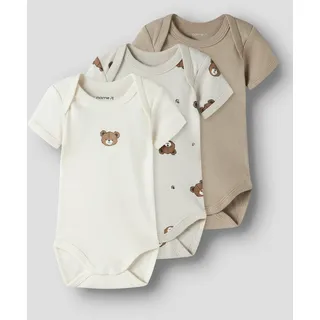 NAME IT Nbnbody 3P SS Pumice Bear Noos 3 St. Beige 98