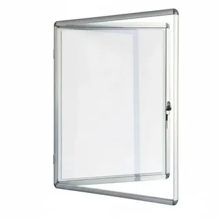 Floordirekt Master of Boards, Schaukasten Premium Acrylglas magnetisch Beschreibbar Alurahmen 1 x A4