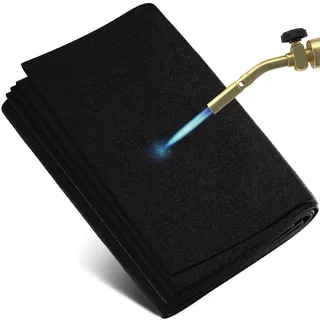 evocamp Feuerfeste Unterlage 30 x 60 cm – Hitzeschutzmatte hitzebeständig bis 982 °C Lötschutzmatte