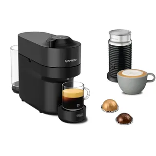 De'Longhi Nespresso Vertuo Pop ENV90.B black inkl. Aeroccino Milchaufschäumer
