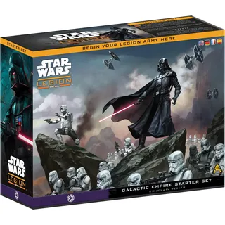 Asmodee Asmodee, Star Wars: Legion - Galactic Empire Starter Set (Galaktisches Imperium Starterset