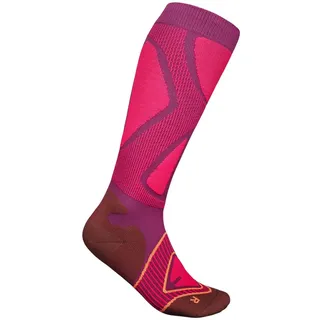 Bauerfeind Sports Sports Ski Performance Kompressionssocken Damen pink 41-43 S