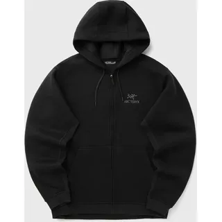 Arc'teryx Emblem Fleece Kapuzenjacke Herren Schwarz L