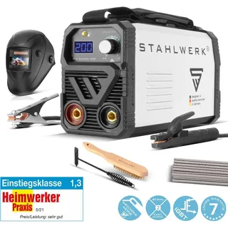 STAHLWERK Schweißgerät ARC 200 MD - DC Vollausstattung