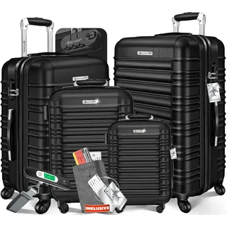 Kesser Koffer-Set 4-tlg. schwarz