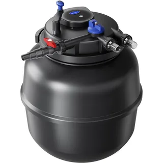 Wiltec SunSun Moving Bed Bio Druckteichfilter CPF-50000 mit 55 W UVC Klärer und 13000 L/h Durchfluss