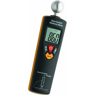 TFA Dostmann Humidcheck Non-Contact Feuchtemessgerät 30.5503, Schwarz | Ideal für Baustelle, Renovierung & Wasserschaden. Materialfeuchtemessgerät für präzise Messungen, einfach anwendbar