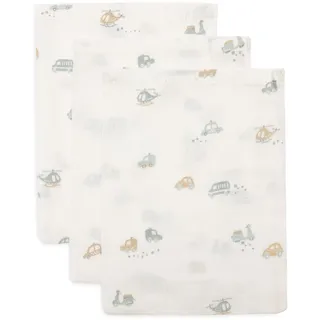 jollein Waschlappen Hydrophil 15x20cm On The Go, 3-Pack