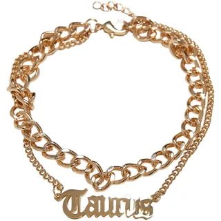 URBAN CLASSICS Zodiac Golden Anklet